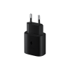 Samsung Fast Travel Charger 25W Type-C To Type C Μαύρο