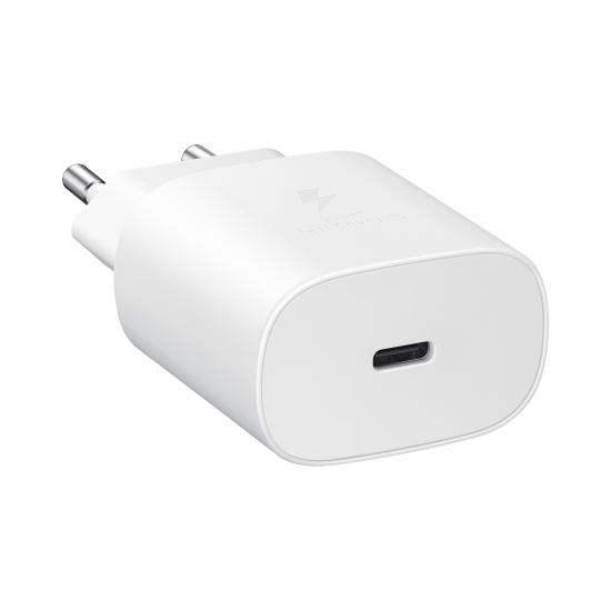 Samsung Fast Travel Charger 25W Type-C To Type C Λευκό