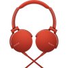 Sony Headphones MDR-XB550AP Κόκκινα