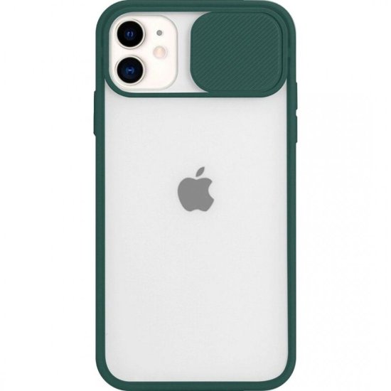 Technovo Case Lens Camera Protection iPhone 12 Mini Πράσινη