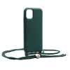 Technovo Silicone Case Lace Apple iPhone 14 Plus Πράσινη