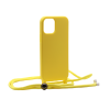 Technovo Silicone Case Lace Apple iPhone 14 Κίτρινη