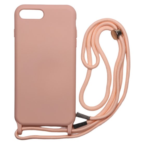 Technovo Silicone Case Lace Apple iPhone 7/8 Plus Ροζ