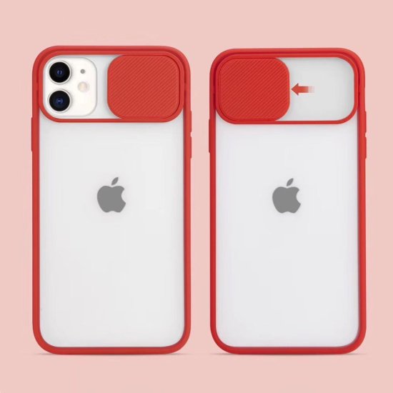 Technovo Case Lens Camera Protection iPhone 12 Mini Κόκκινη