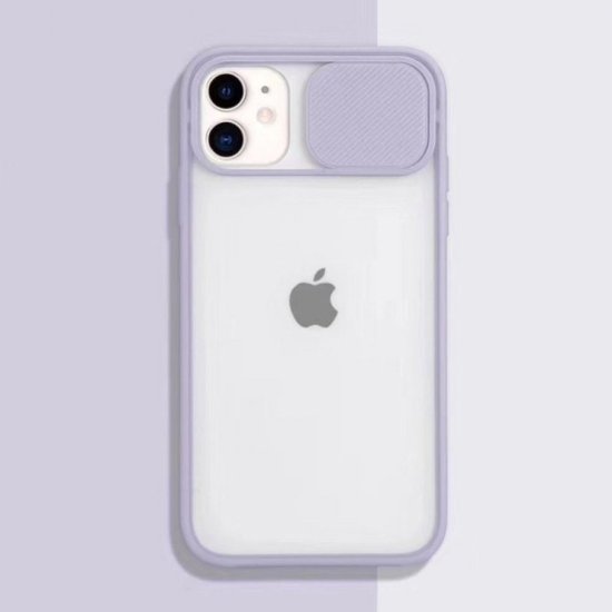 Technovo Case Lens Camera Protection iPhone XR Λιλά