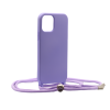 Technovo Silicone Case Lace Apple iPhone 14 Pro Λιλά
