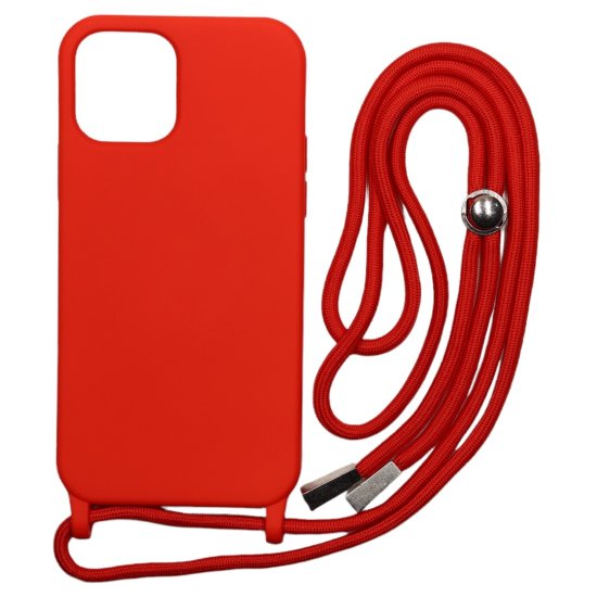 Technovo Silicone Case Lace Apple iPhone 14 Κόκκινη