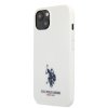 U.S. Polo Mini Horses Back Cover Σιλικόνης iPhone 13 Λευκό