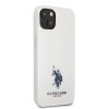 U.S. Polo Mini Horses Back Cover Σιλικόνης iPhone 13 Λευκό