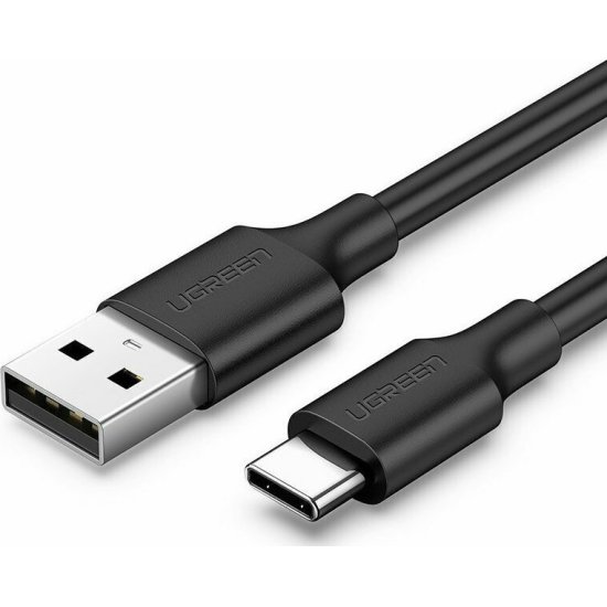 UGREEN Καλώδιο 1m USB-C 3A Μαύρο US287/60116