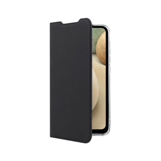 Vivid Case Book Samsung Galaxy A12 Μαύρη