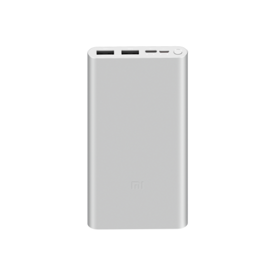 Xiaomi Powerbank 3 18W Fast Charge 10000mAh Ασημί