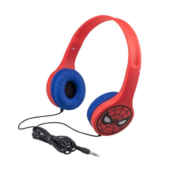 eKids Spiderman Παιδικά Ενσύρματα Ακουστικά (Κόκκινα/Μπλε)