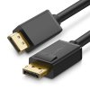 UGREEN Cable DisplayPort male - DisplayPort male 3m (10212) Μαύρο