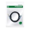 UGREEN Cable 3.5mm male - 3.5mm female 0.5m (40672) Μαύρο