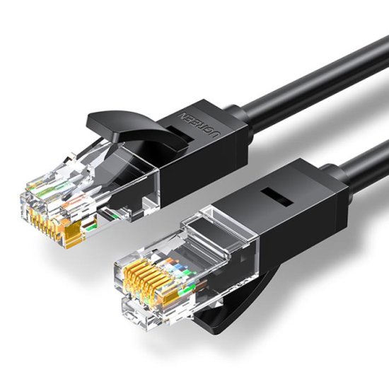 UGREEN U/UTP Cat.6 Καλώδιο Δικτύου Ethernet 1m Μαύρο