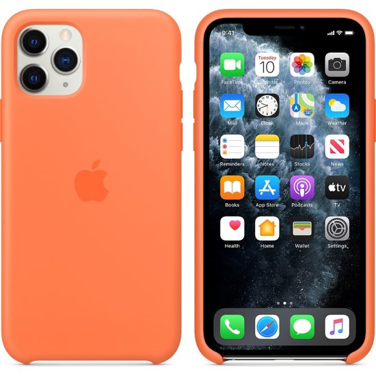 iPhone 11 Pro Πορτοκαλί Θήκη Σιλικόνης