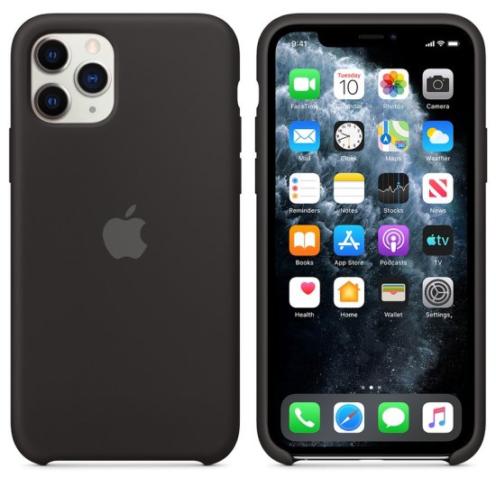 iPhone 11 Pro  Μαύρη Θήκη Σιλικόνης
