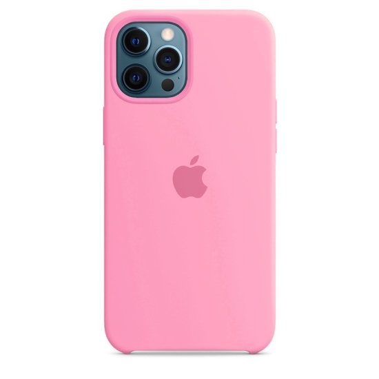 iPhone 12 Pro Max Ροζ Θήκη Σιλικόνης