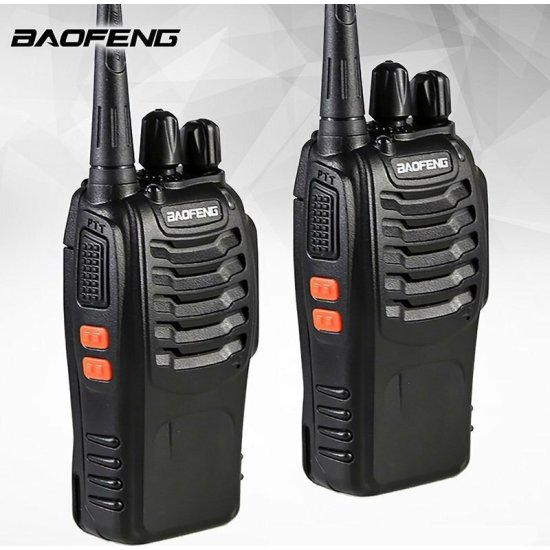 BAOFENG BF-888S 5Watt UHF Ασύρματος Set 2 Τεμάχια