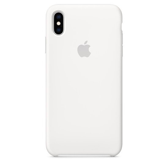 iPhone X/XS Λευκή Θήκη Σιλικόνης