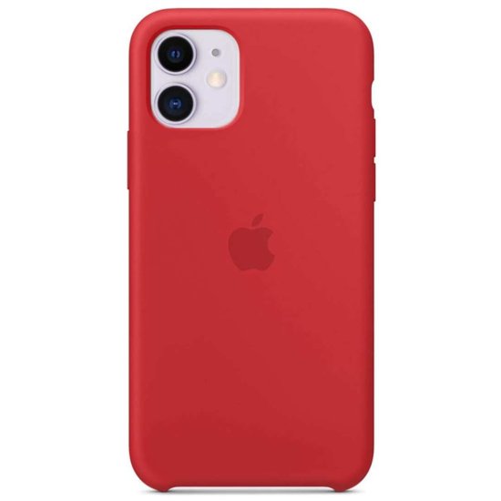 iPhone 11 Κόκκινη Θήκη Σιλικόνης