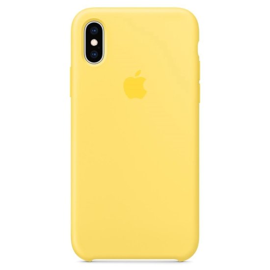 iPhone XR Κίτρινη Θήκη Σιλικόνης