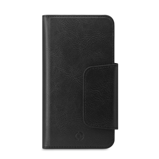 Celly Duomo Wallet Case Up To 6.5 Μαύρη