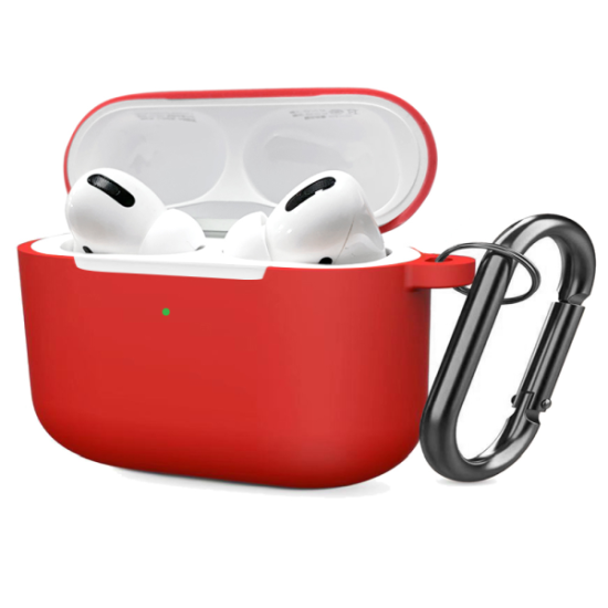 FoneFX Apple AirPods Pro Κόκκινη Θήκη Σιλικόνης