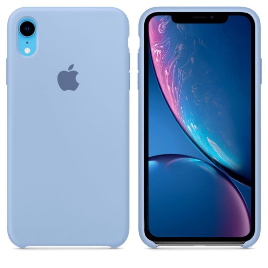 iPhone XR Γαλάζια Θήκη Σιλικόνης