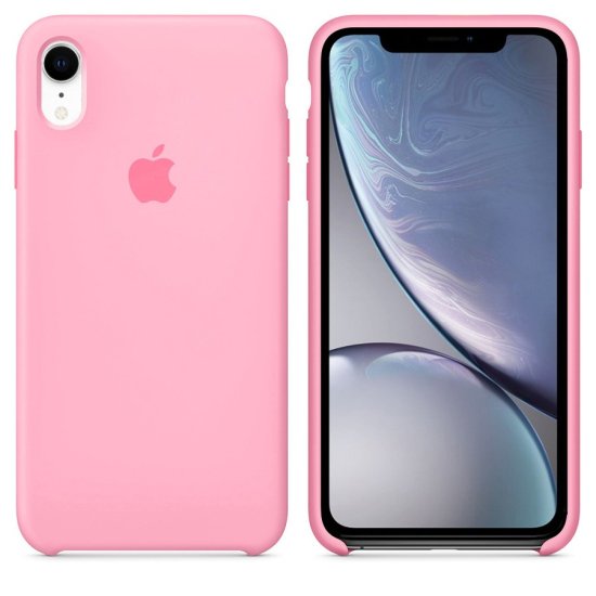 iPhone XR Ροζ Θήκη Σιλικόνης