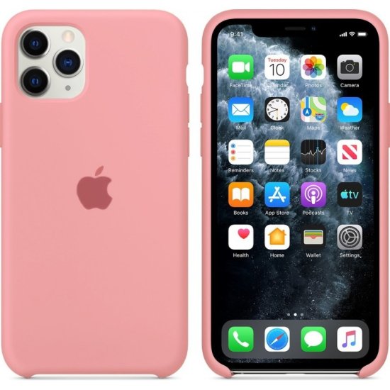 iPhone 11 Pro Ροζ Θήκη Σιλικόνης