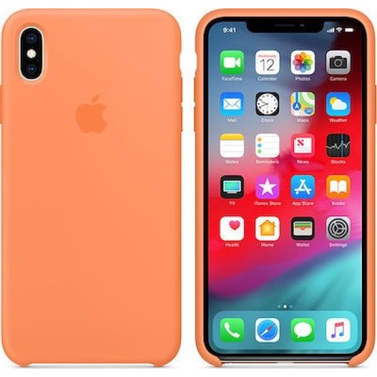 iPhone XS Max Πορτοκαλί Θήκη Σιλικόνης