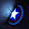 The Source 3DL Captain America Shield Light Παιδικό Φωτιστικό