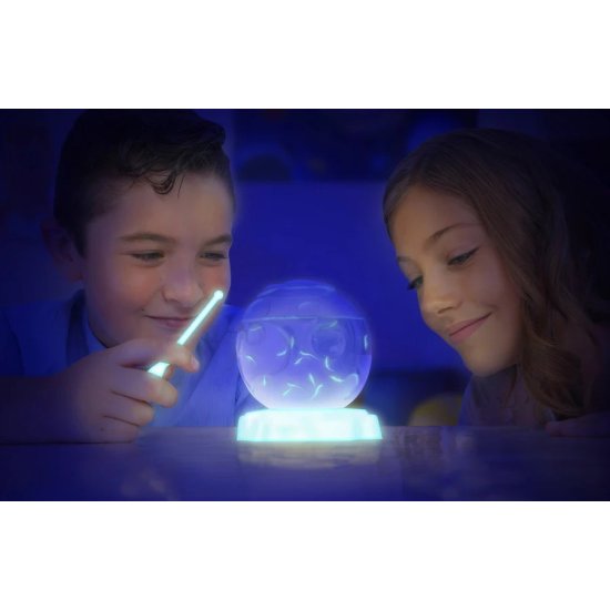 Aqua Dragons Live Astro Pets Ενυδρείο σε σχήμα αστεροειδούς  Deluxe Βιότοπος με φωτισμό LED (6002) κατάλληλο για παιδιά 6 ετών και άνω.