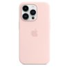 iPhone 14 Pro Magsafe Θήκη Σιλικόνης Ροζ