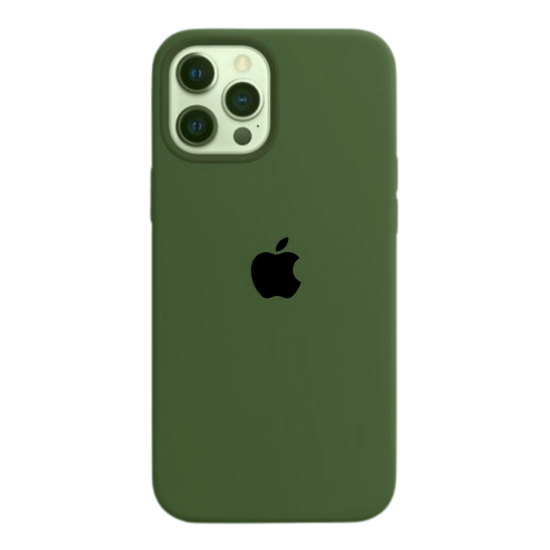 iPhone 12/12 Pro Χακί Θήκη Σιλικόνης