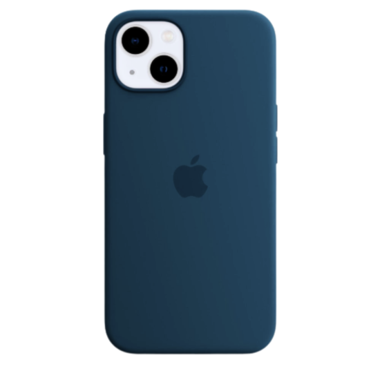 iPhone 13 Magsafe Θήκη Σιλικόνης Μπλε